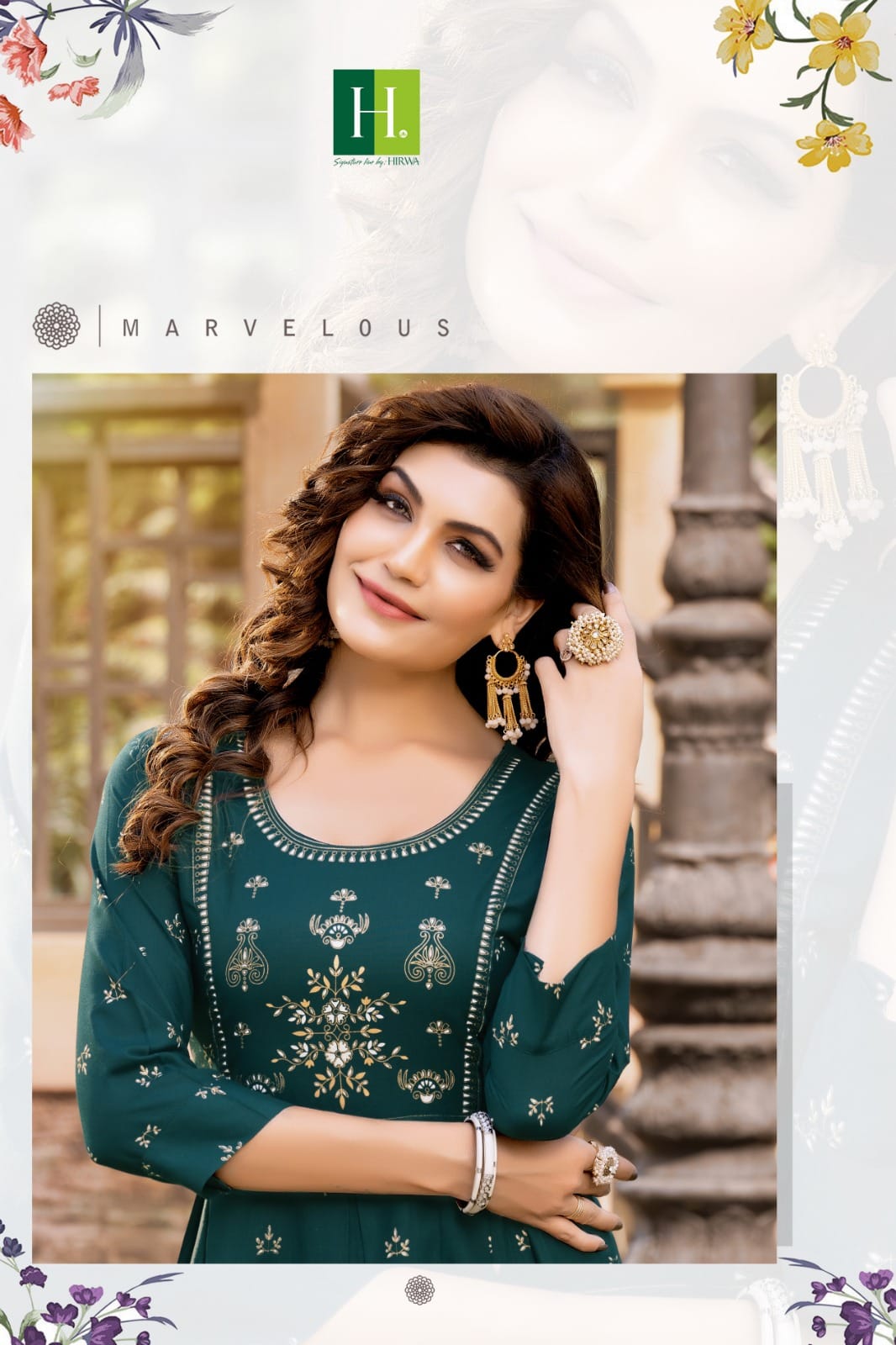 Sonali By Hirwa Anarkali Kurti Catalog